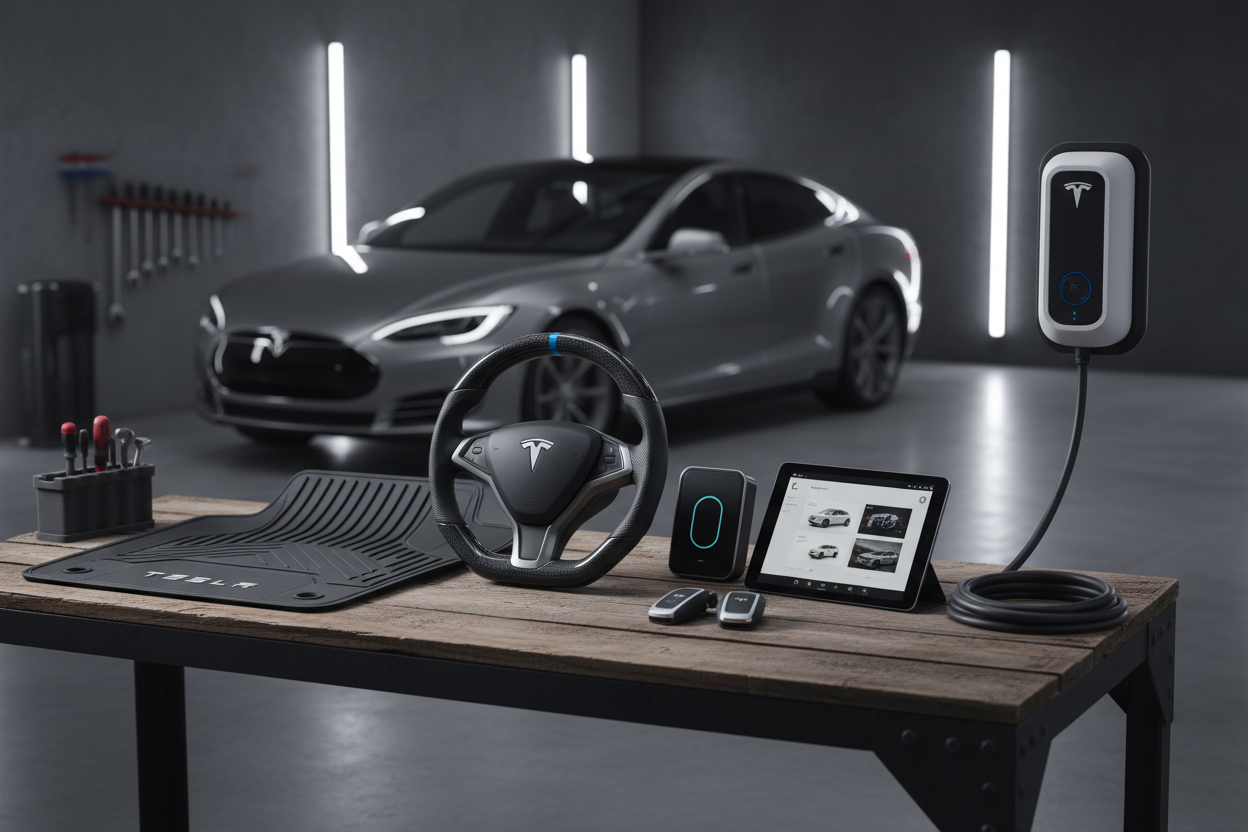 Maximera Din Tesla-Upplevelse: De Bästa Tillbehören